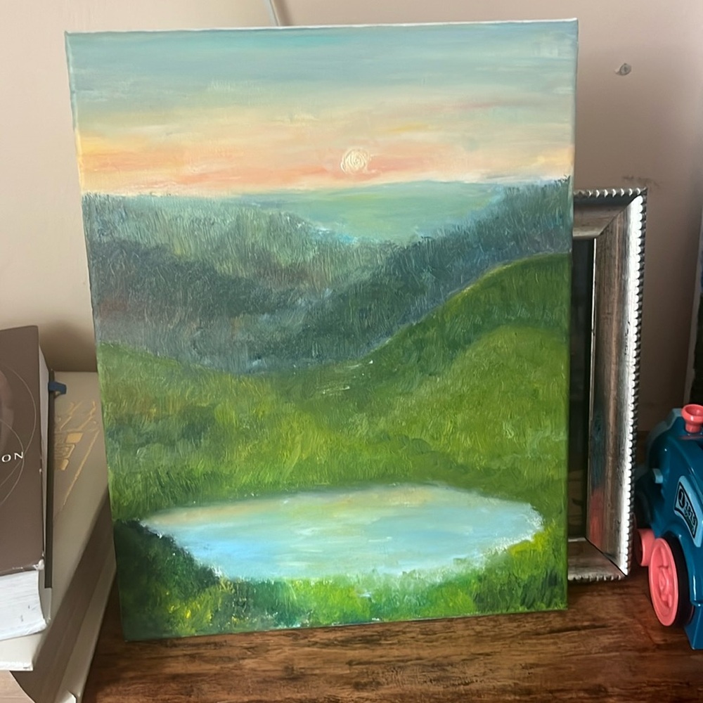 Serene Landscape Canvas Art